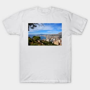 Benidorm Skyline Cityscape Costa Blanca Spain T-Shirt